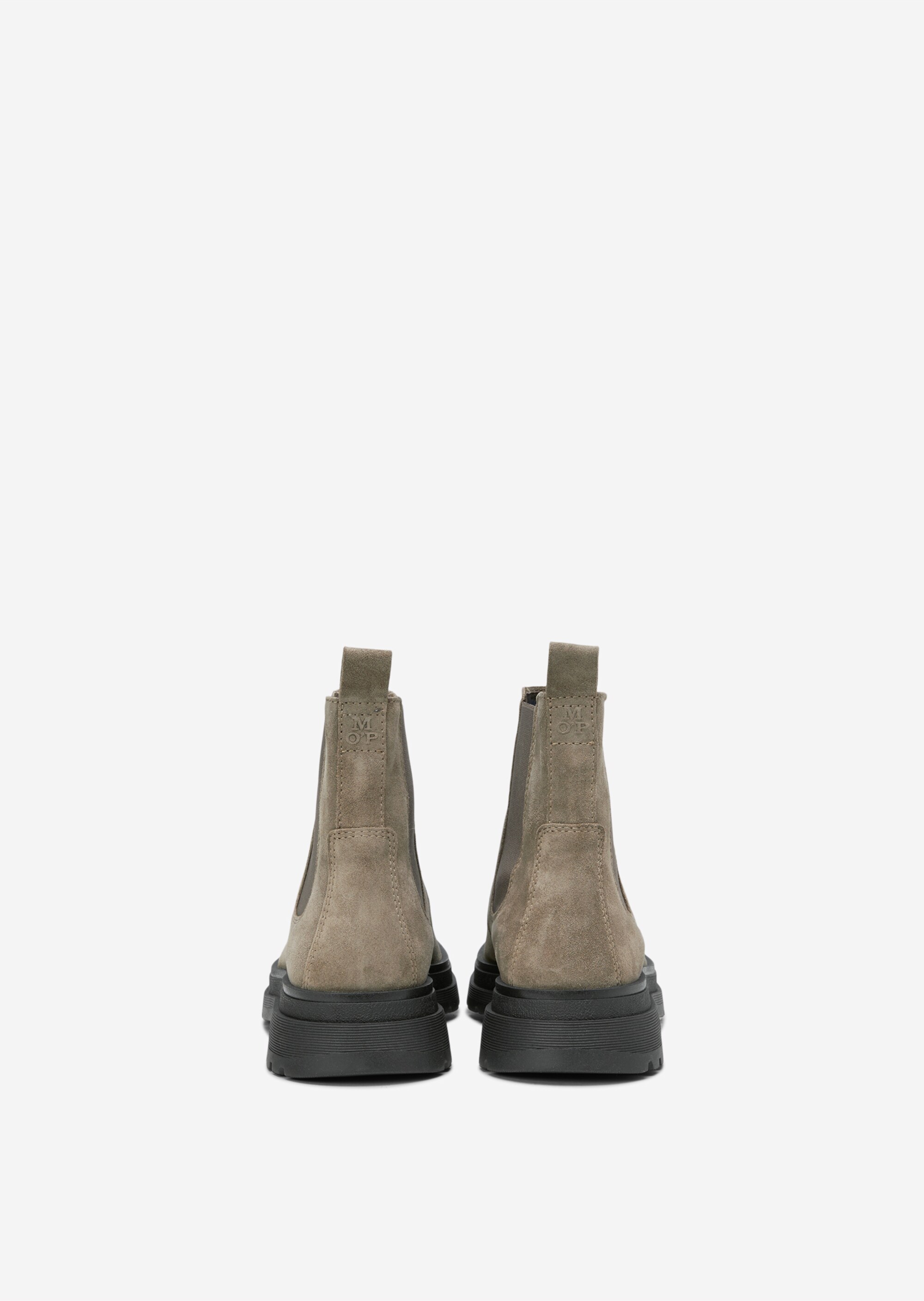Chelsea-Boot aus edlem Velours-Rindleder