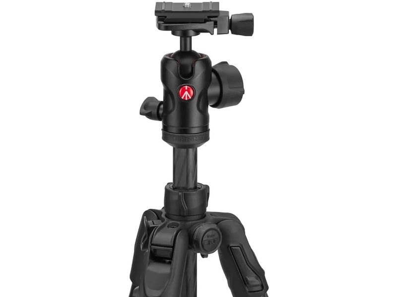 Manfrotto Stativ Befree Advanced AS twist Carb Ultraleichtes und tragbares Fotostativ für fortgeschrittene Hobbyfotografen