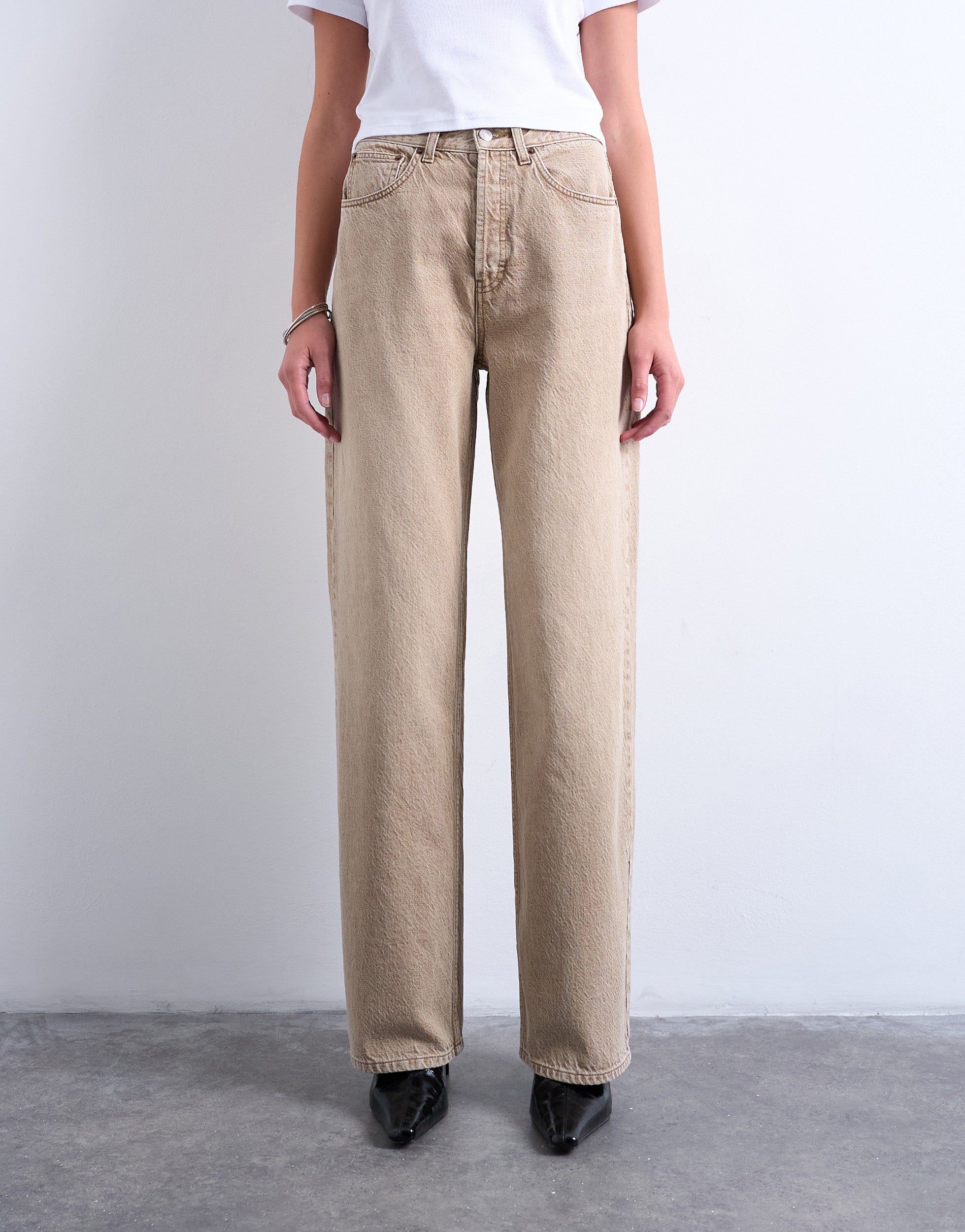 TSCOLUMN Mid rise Regular fit Jeans