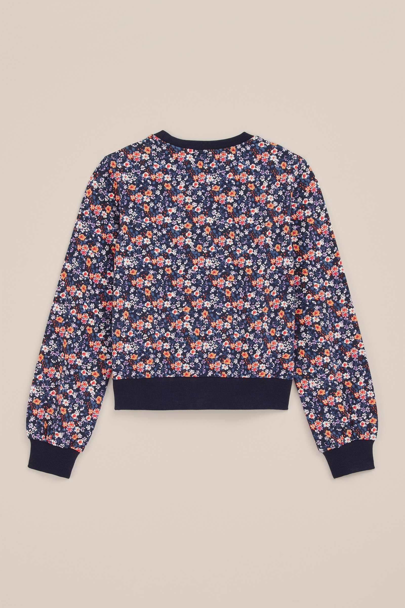 Meisjes T-shirt met dessin WE Fashion Donkerblauw