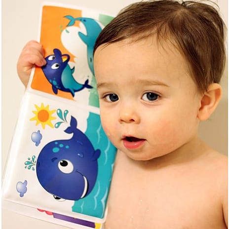 Nuby badebog med farverige billeder