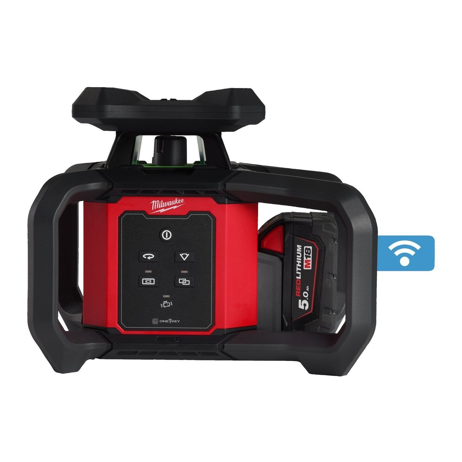 Milwaukee M18 RLOHVG300-501C ONE-KEY™ Accu rotatielaser Groen   Laserontvanger RD300G - 4933493194