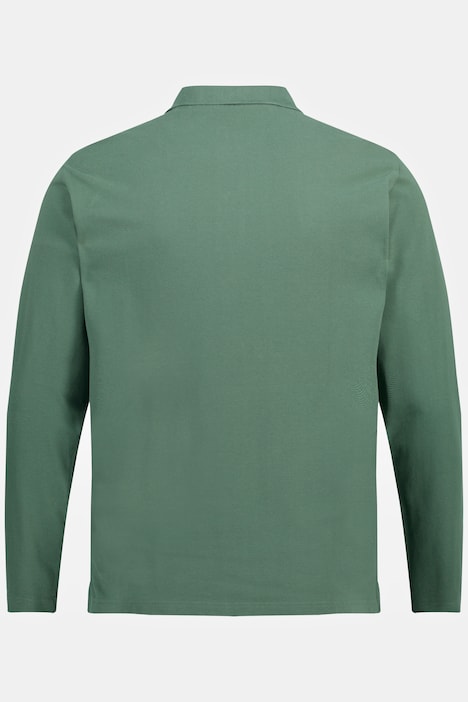 JP 1880 Poloshirt, Basic, Langarm, Piqué, bis 8 XL