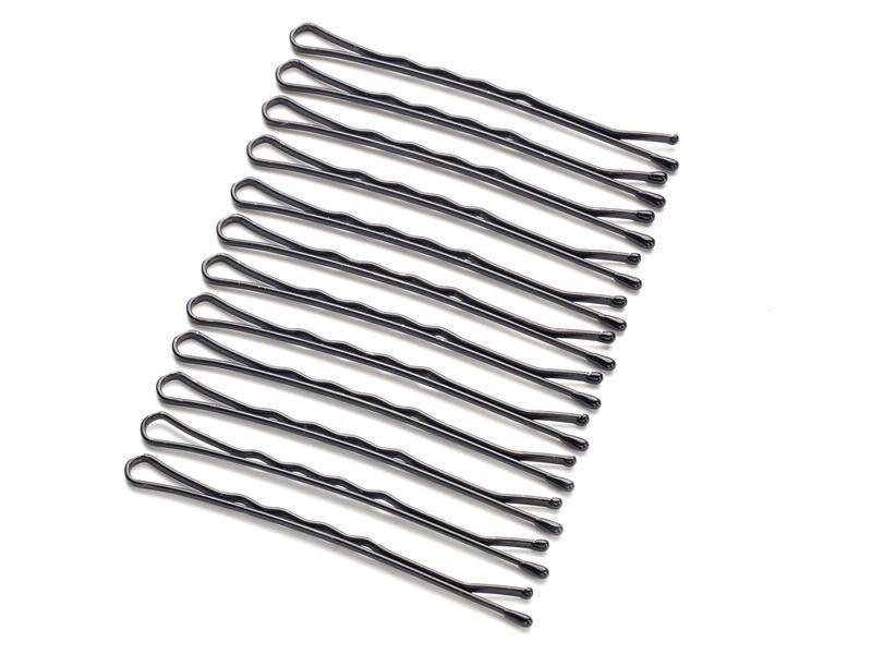 DailyGo Haarspange Bobbypin 6 cm  Schwarz Haarspange für Alltagsfrisuren