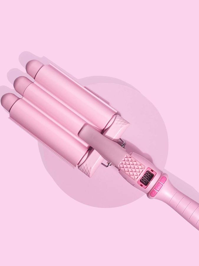 Mermade Hair Mini Waver Pink 25mm