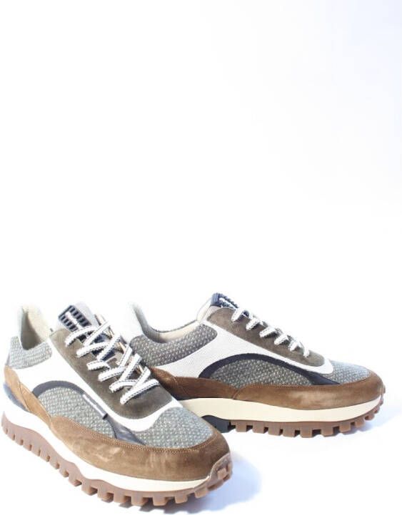FLORIS VAN BOMMEL Lage Sneakers Heren Sfm-10156 De Grommer Maat: 41⅓ Materiaal: Suède Kleur: Bruin