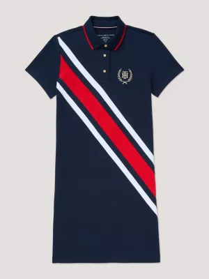 Vestido Polo Adaptive TH Monogram Stripe