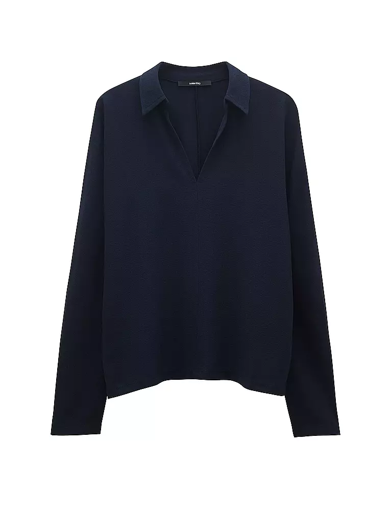 SOMEDAY Blusenshirt KIBY dunkelblau