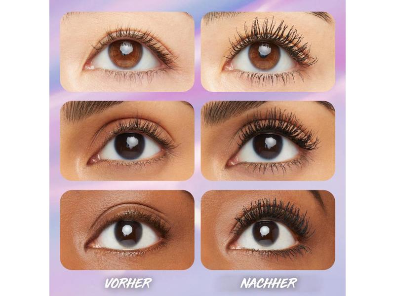 Maybelline Falsies Surreal Extensions Mascara very black Wimperntusche für  36% längere Wimpern und ein volles Volumen