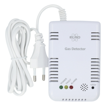 Elro FGA-13410 gasmelder voor Aardgas/Propaan/Butaan
