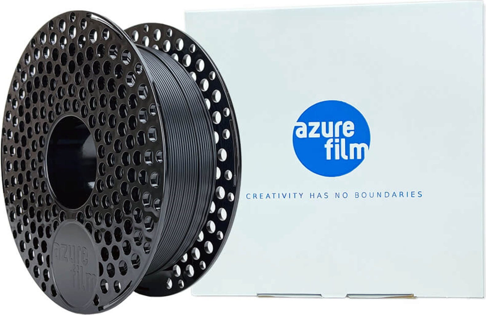 AzureFilm  ABS-P Schwarz, 1,75 mm / 1000 g (1 kg)    Extrem schlagfest und wärmebeständig