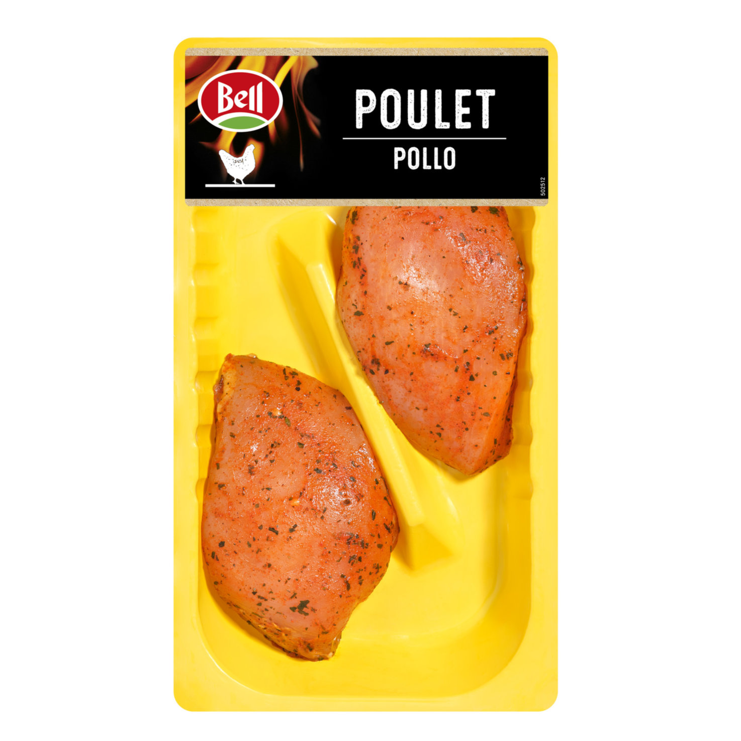 Bell Pouletbrust gewürzt 2 Stück ca. 250g