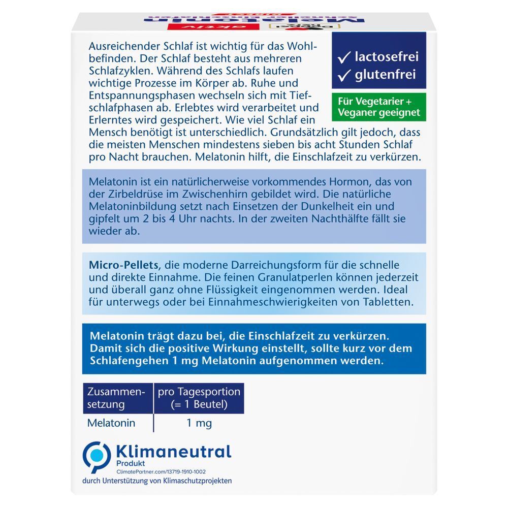 Doppelherz® aktiv Melatonin Schneller Einschlafen