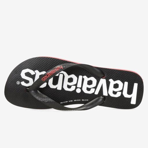 Logomania de chinelos havaianos