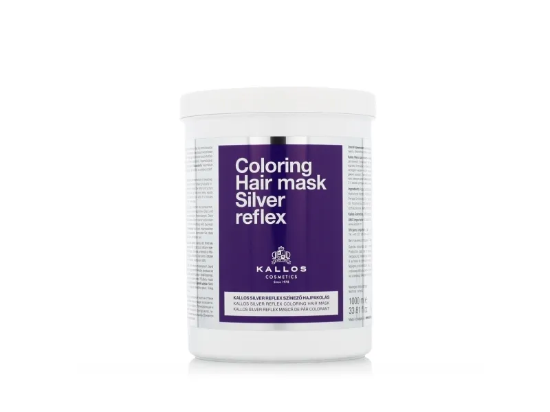 Kallos Silver Reflex Coloring Hair Mask 1000 ml
