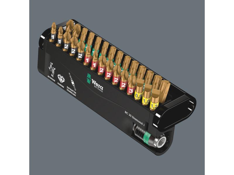 Wera Bit-Set Bit-Check 30 Diamond 1, 30-teilig Bit-Sortiment
