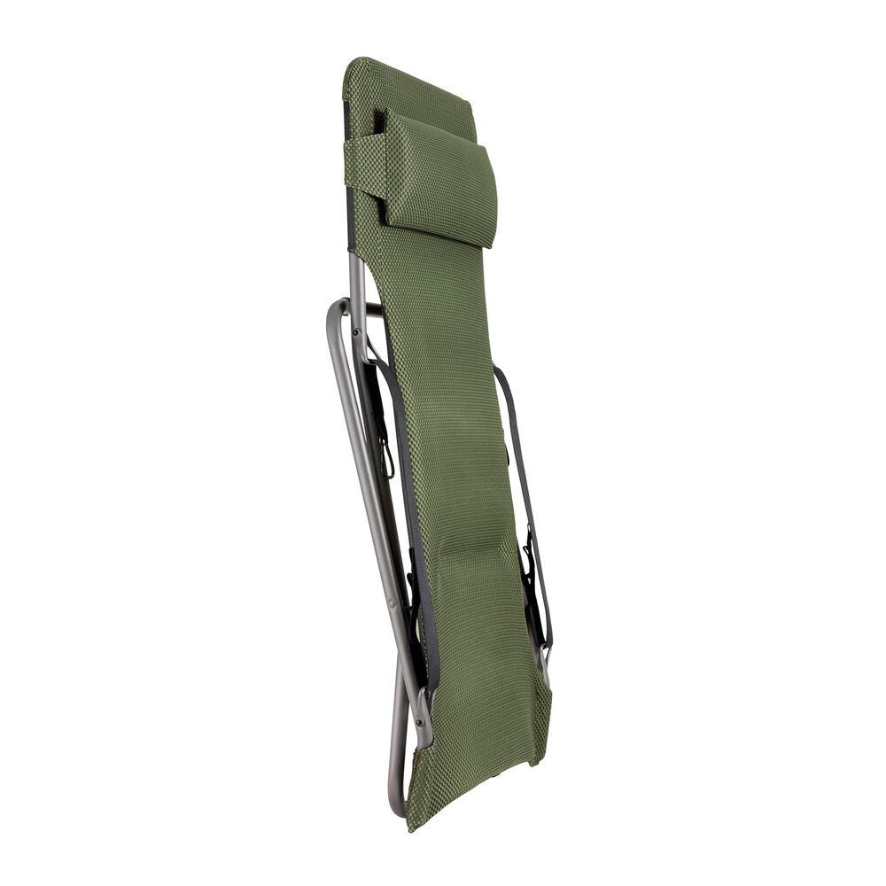 Set Liegestuhl und Fußauflage Transabed BeComfort® Olive