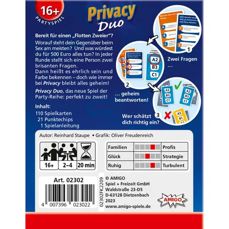 AMIGO Privacy Duo