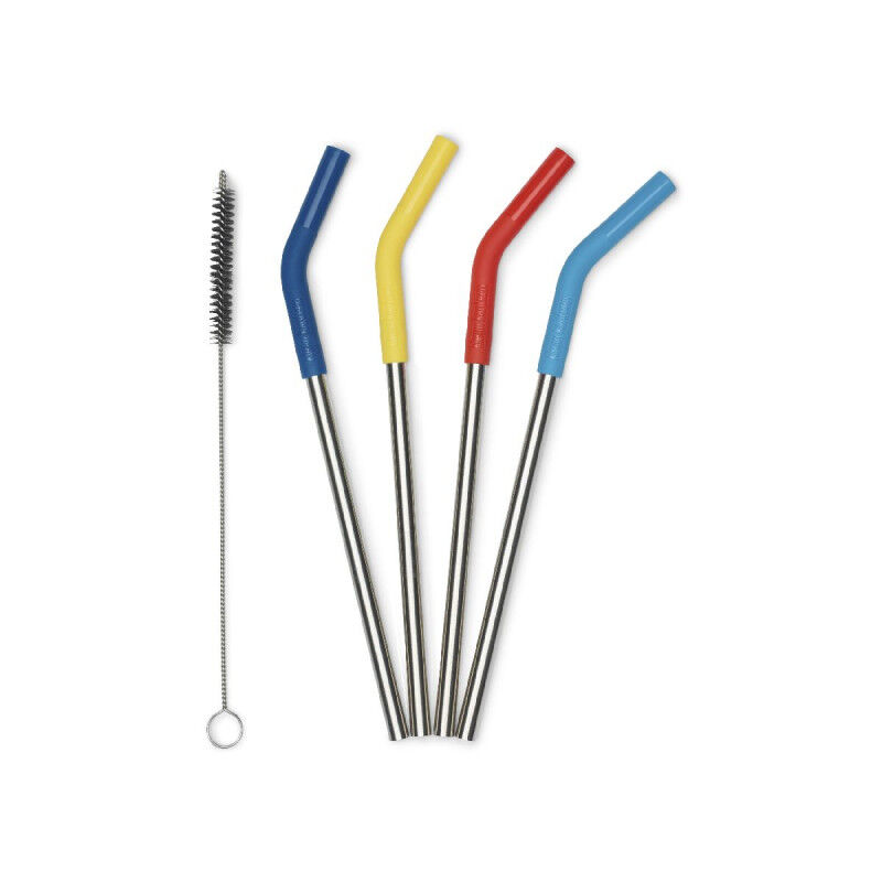 Reusable straws 4 Pack - 8mm - Pailles