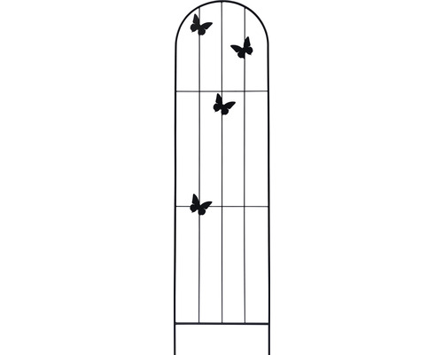 Lafiora Butterfly Metalen Trellis 37 x 150 cm Zwart