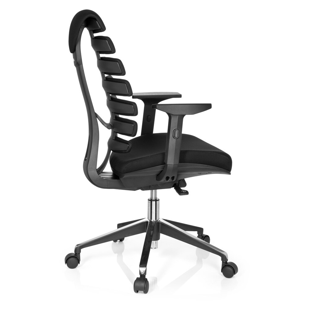 Profi Bürostuhl ERGO LINE II Stoff mit Armlehnen hjh OFFICE