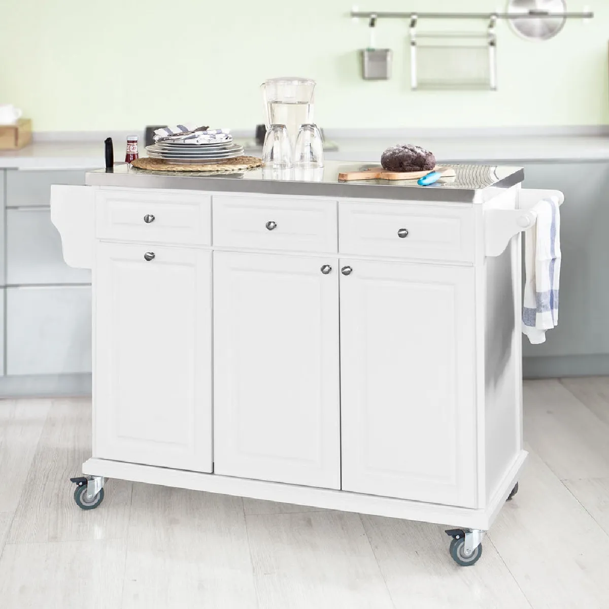 SoBuy FKW33-W XXL Desserte