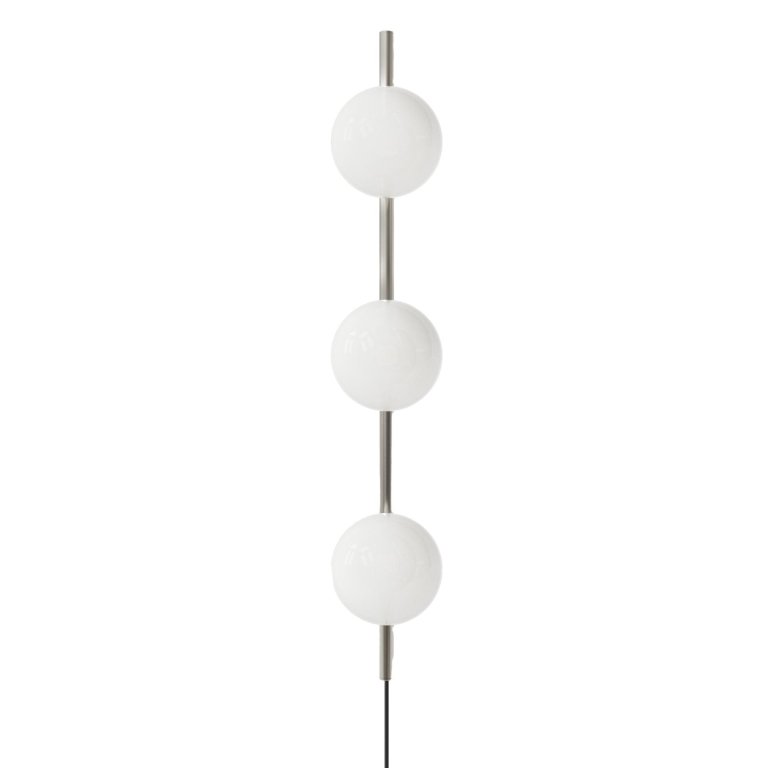 Frama Ovoid Triple wandlamp staal