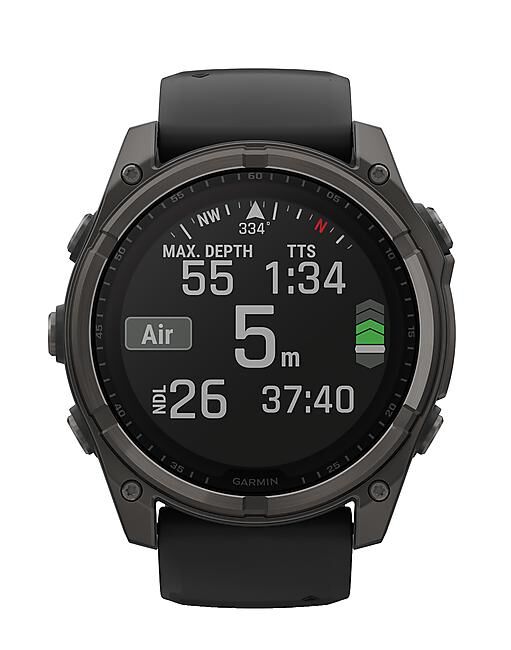 GARMIN - MONTRE GPS FENIX 8 - 51 mm SOLAR SAPPHIRE