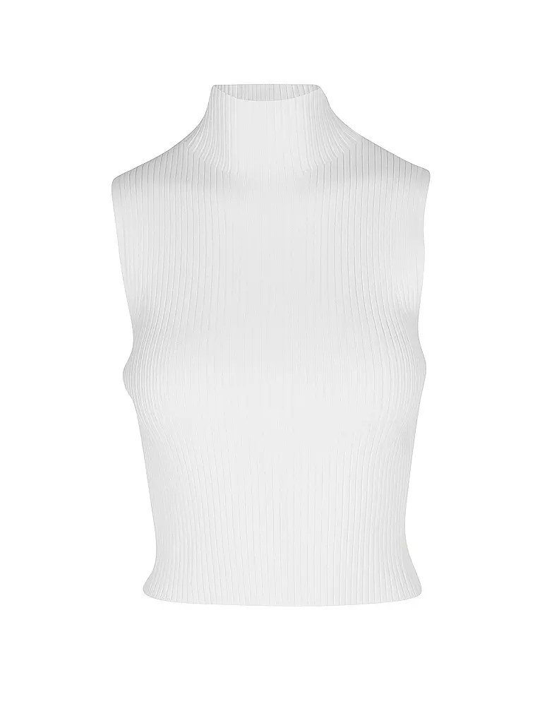 DRYKORN Stricktop Cropped Fit LOTI 10 weiss