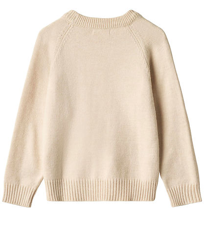 Fliink Bluse - Strik - Viskose - Benna Cone - Sandshell
