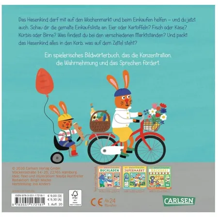 Carlsen Verlag Wir spielen Einkaufen: Wochenmarkt
