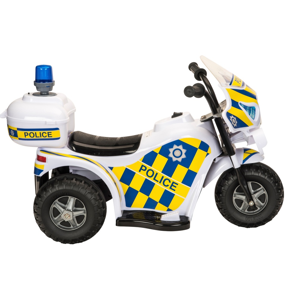 Polizeimotorrad 6V Elektro-Kinderfahrzeug