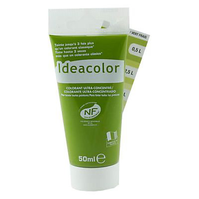 Colorant universel toutes peintures Ideacolor vert frais 50ml