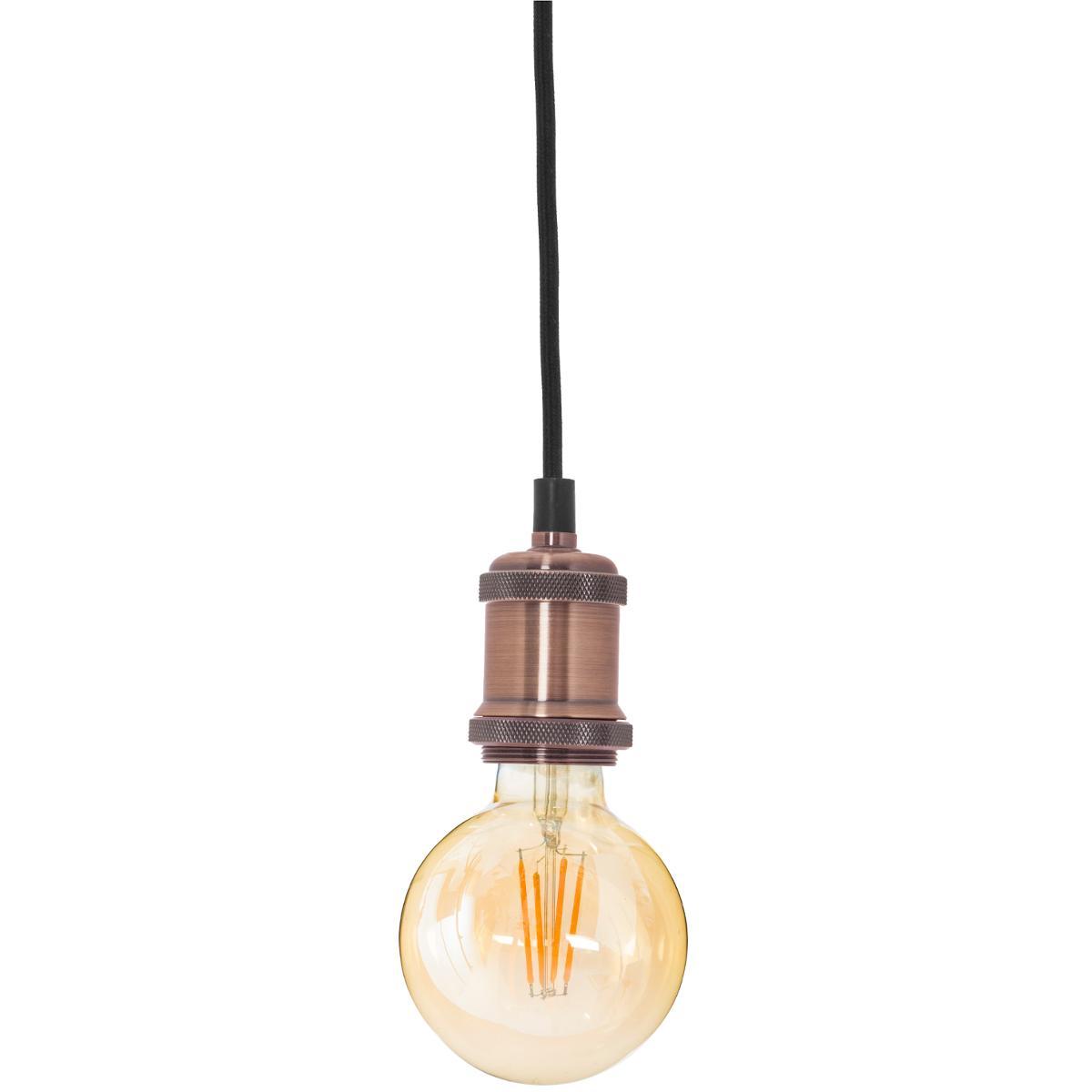 SUSPENSION METAL CUIVRE H.7CM