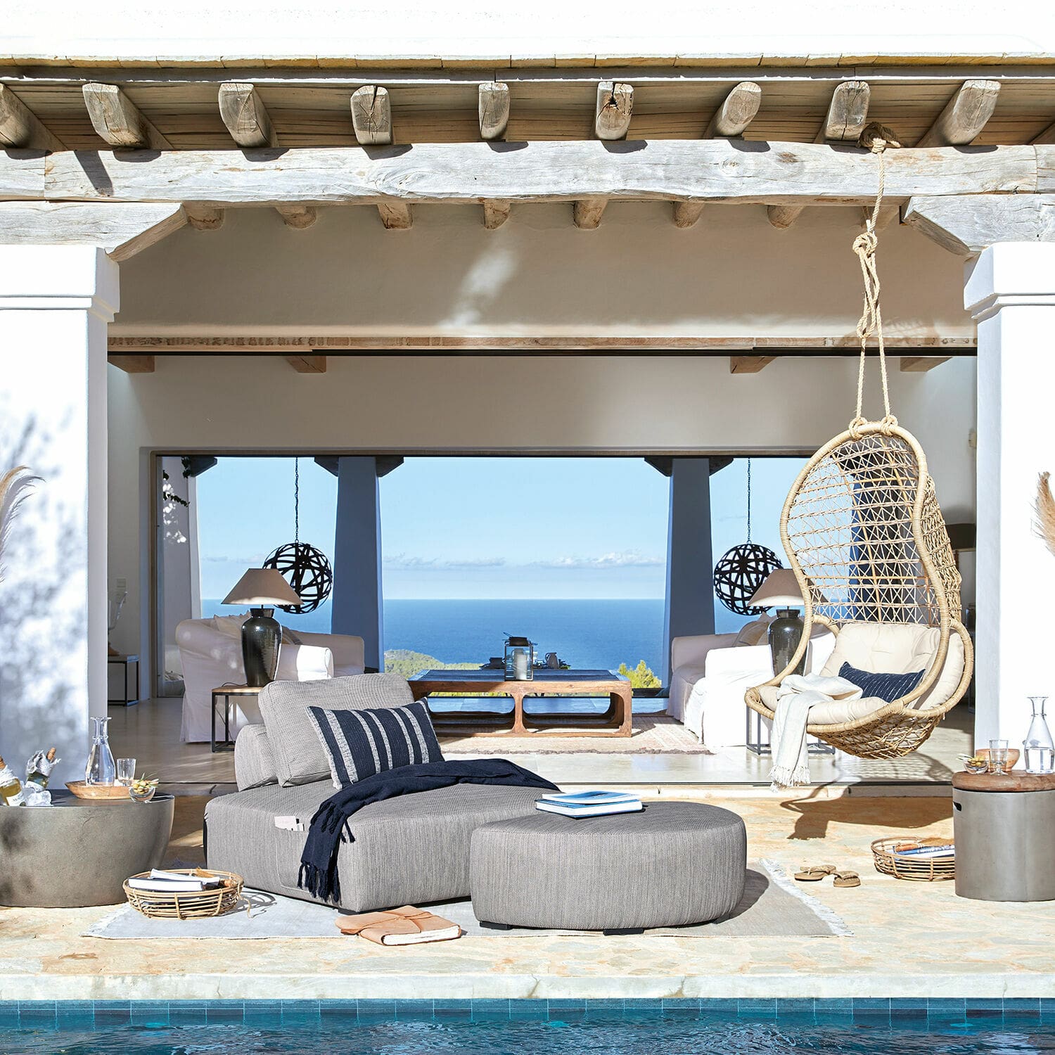 Lounger Cassongue taupe