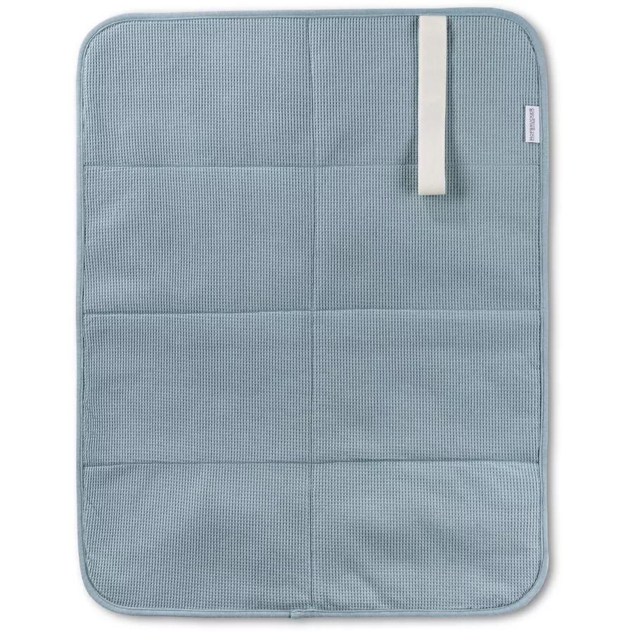 Hofbrucker Wickel Clutch Wickeltasche Mara taubenblau