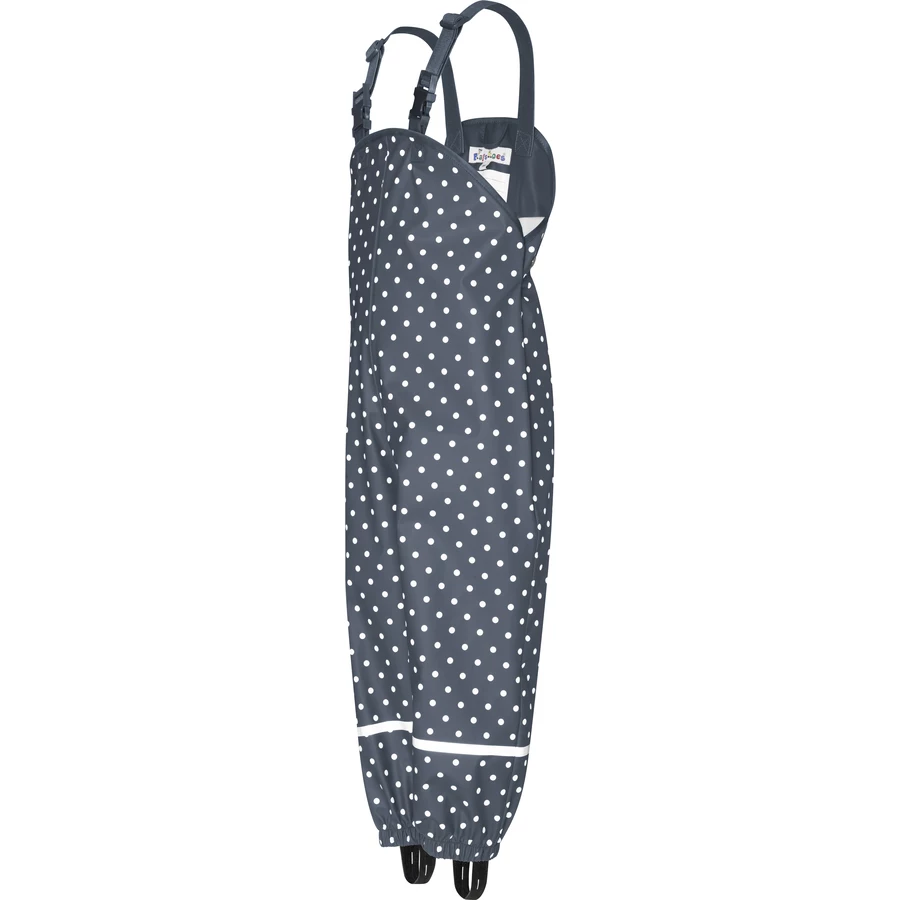 Playshoes Regenlatzhose Punkte marine