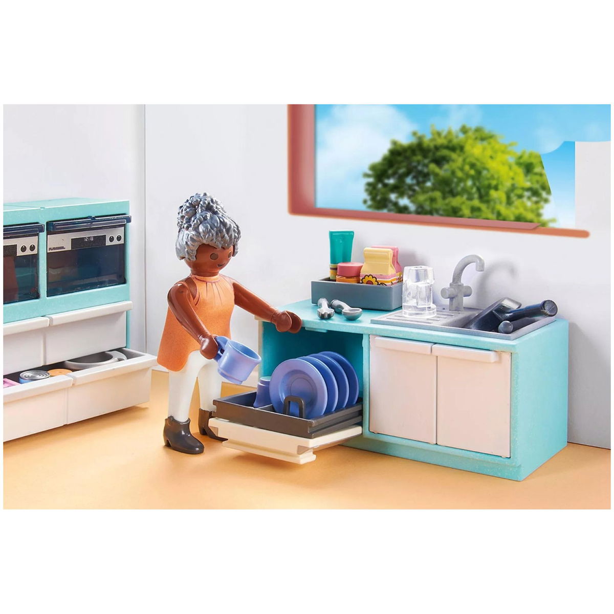 PLAYMOBILPLAYMOBIL   My Life 71608 Küche mit Essplatz
