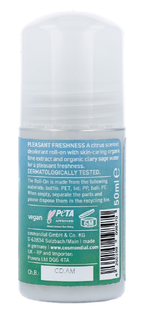 Benecos Organic Lime & Sage Deodorant Roller 50ML