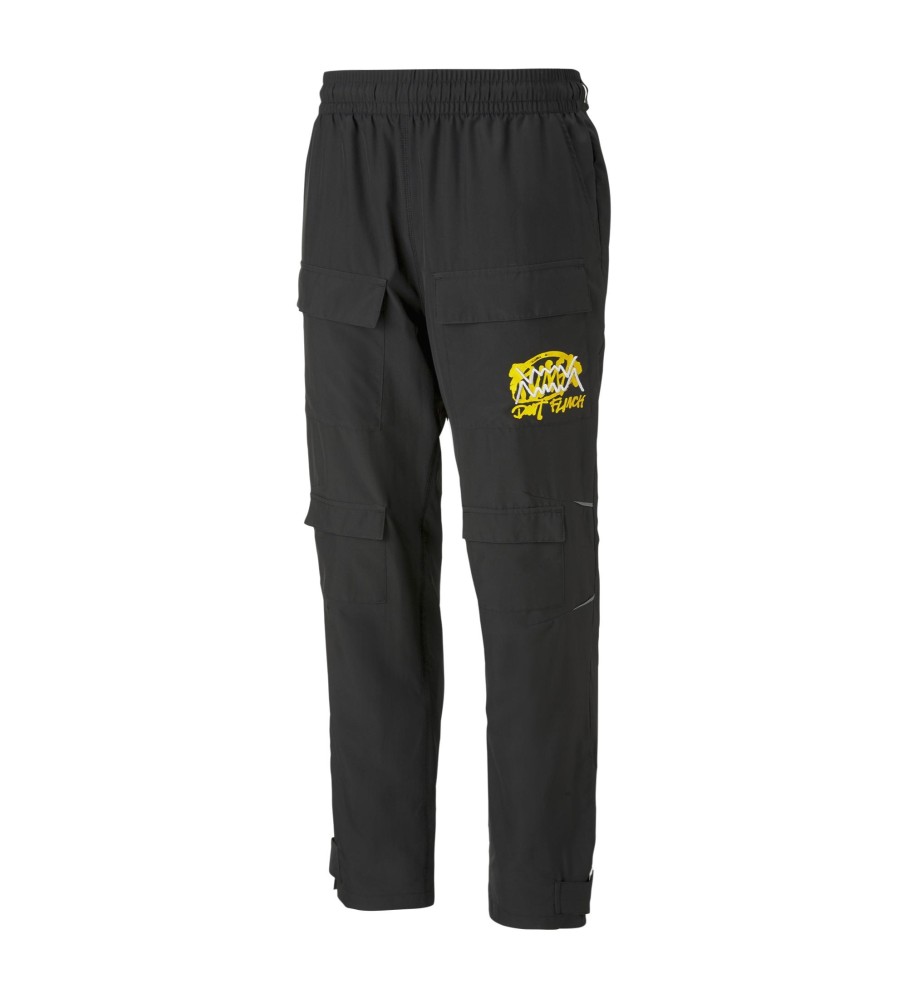 Calça cargo Puma Breakdown, preta