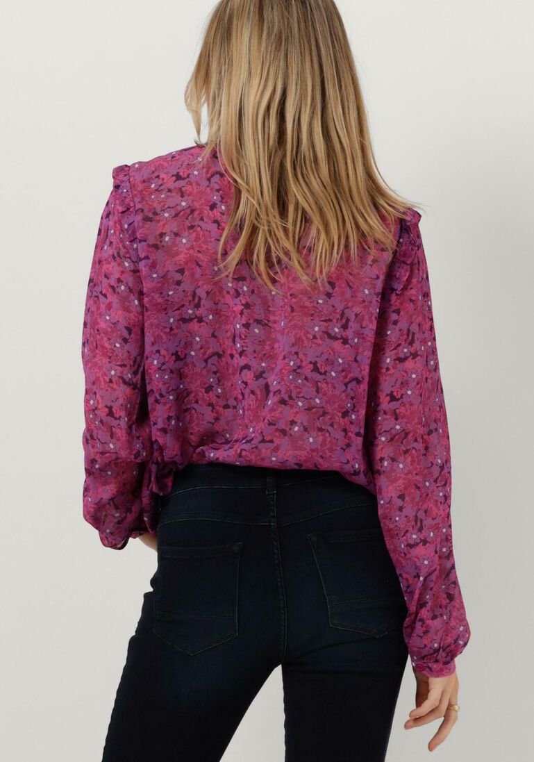 CIRCLE OF TRUST paarse circle of trust blouse mallory blouse
