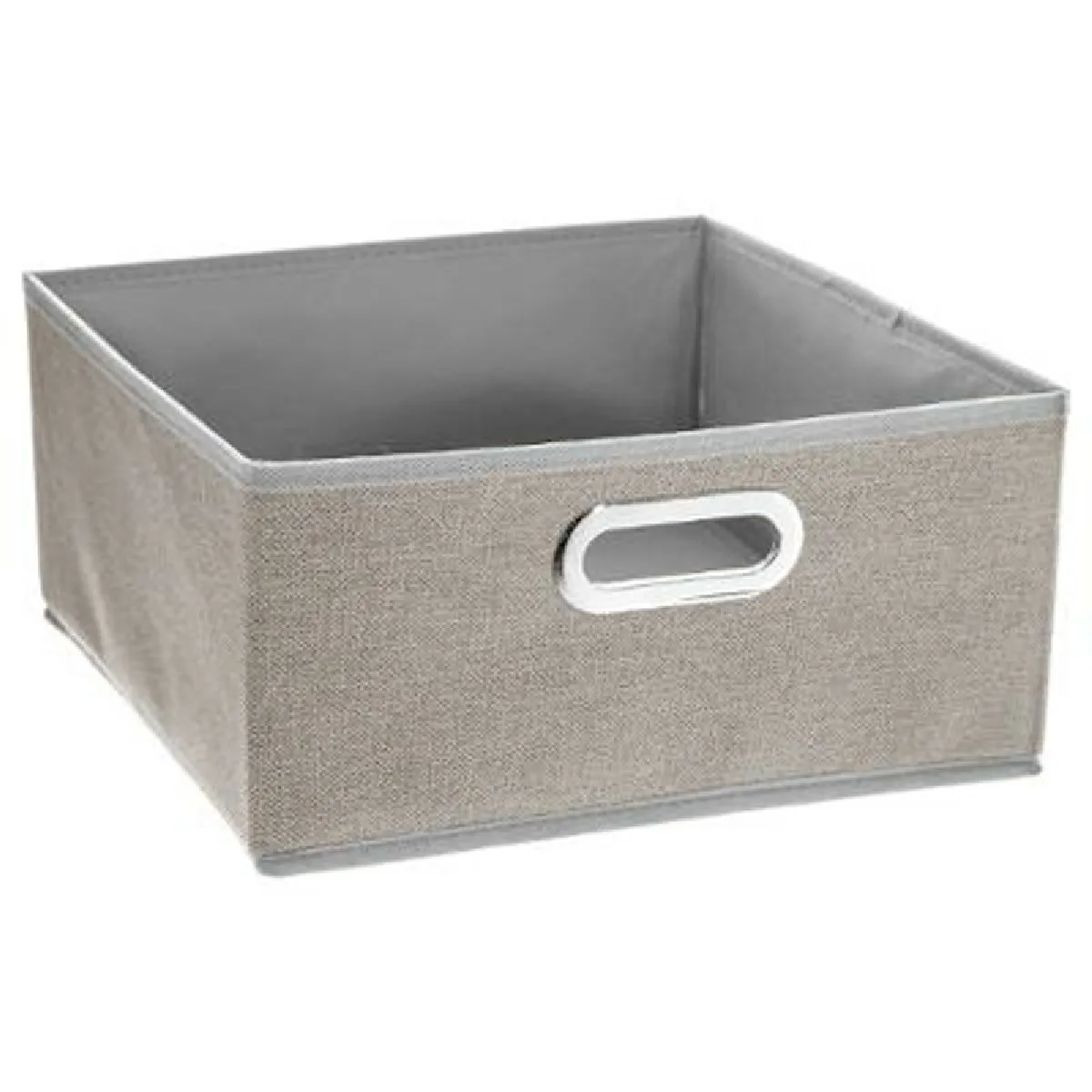 Boîte de Rangement Pliable Beige