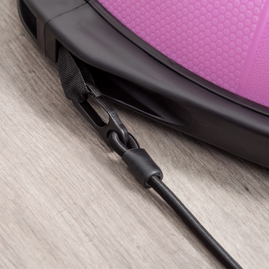HOMCOM Balanceball mit Gummiseil violett