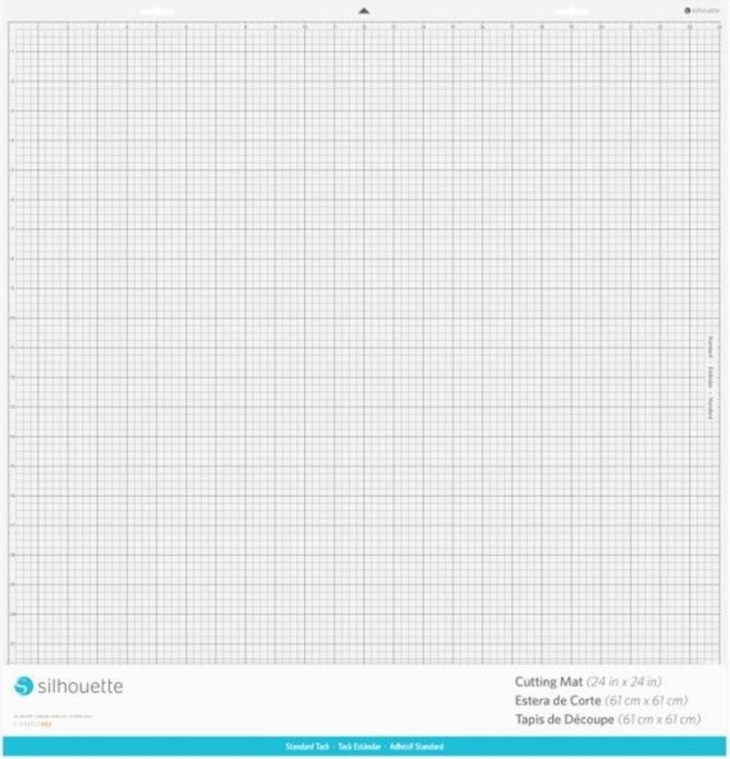 Silhouette  Cutting Mat - 61 x 61 cm, Standard Tack    Schneidematte für Silhouette Schneideplotter
