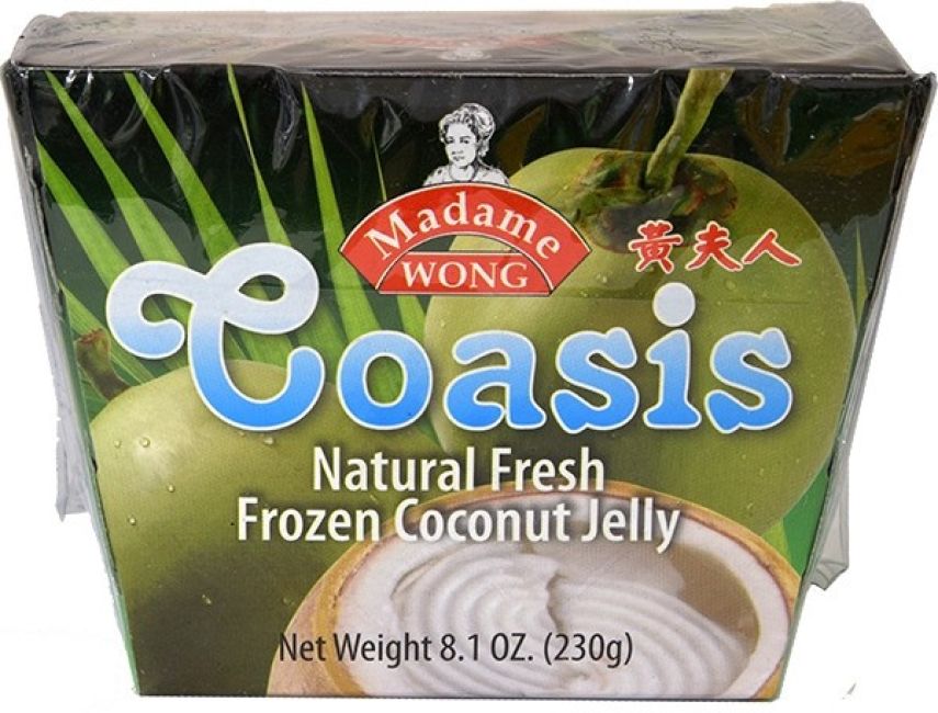 Madame Wong Verse natuurlijke Bevroren Kokosgelei 230g
