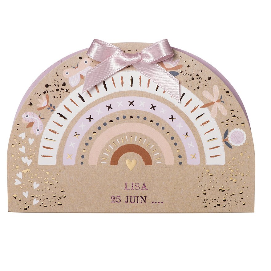 ETUI ARC EN CIEL MINI RUBAN