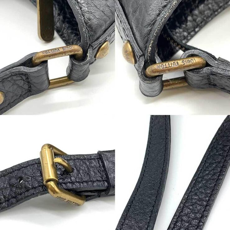 Louis Vuitton Vintage Louis Vuitton Shoulder Bags Black