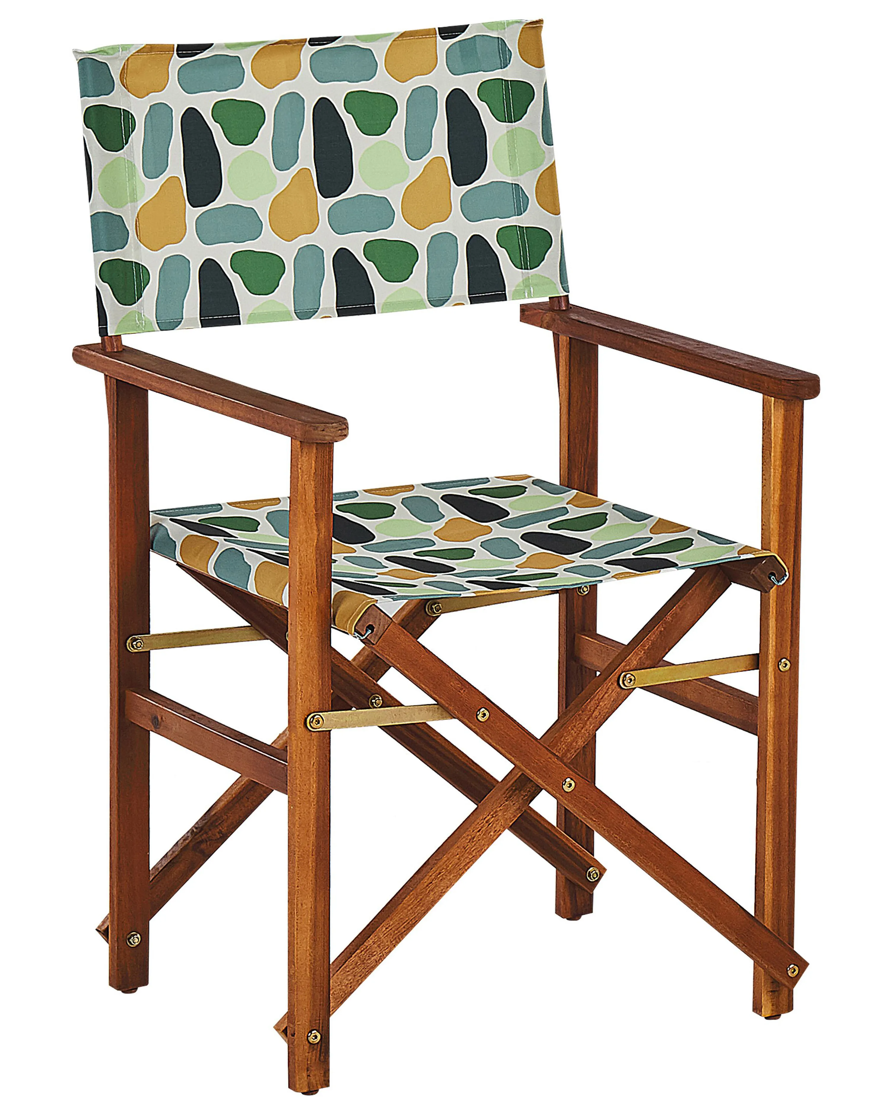 Set van 2 tuinstoelen CINE Acaciahout Meerkleurig