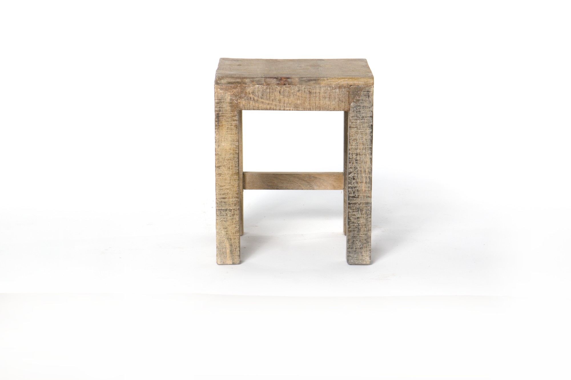 Beistelltisch 'Wackwolf' S, Mangoholz, H 30 cm, B 25 cm, L 25 cm von fischer's lagerhaus