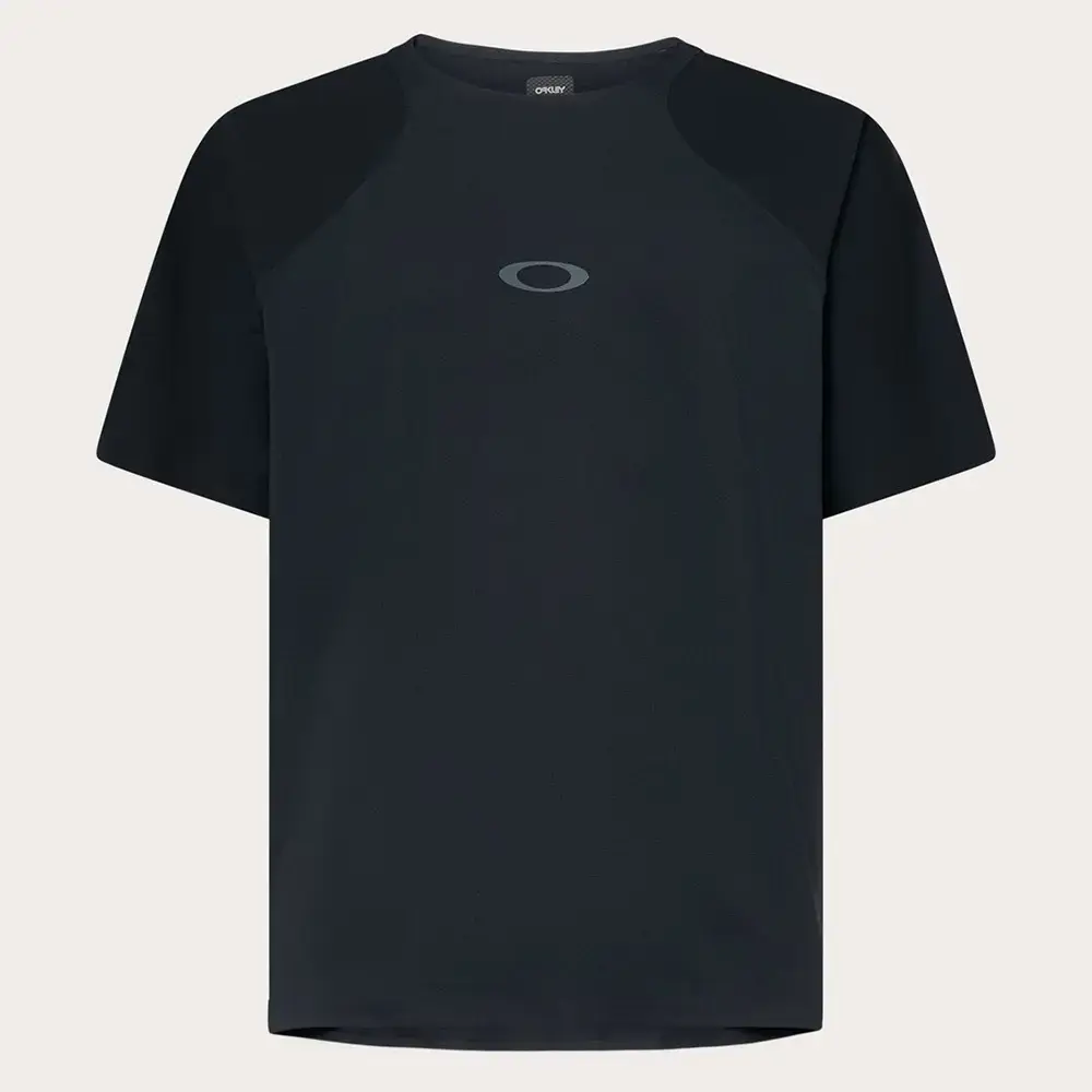 Oakley Seeker Airline MTB Fietsshirt Korte Mouwen Zwart Heren